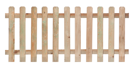 Tuinhek grenen groen geimpregneerd recht 100x180cm