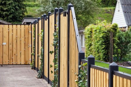 Zwart U-profiel betonsysteem Afdekkap 50mm