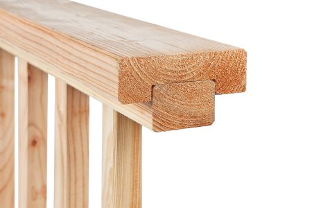 Afdekregel Lariks/Douglas 45x135x2800mm