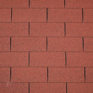 Dakshingles recht rood pak 3 m2
