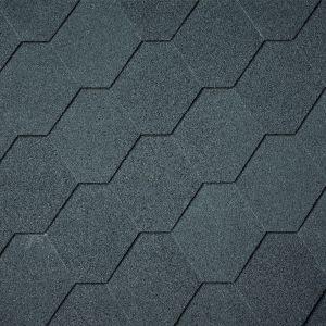 Dakshingles hexagonaal zwart pak 3 m2