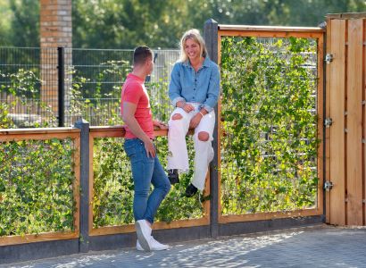 Gaaselement met kader geimpregneerd 90cm