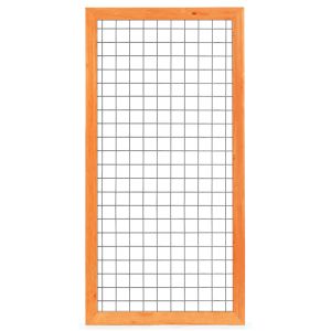 Gaaselement met kader red class wood H180xB90cm