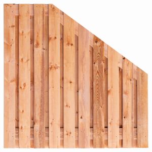 Tuinscherm Casablanca verloop 180cm Red Class Wood geschaafd