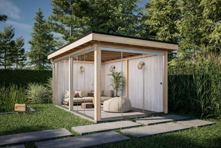 Pastoor buitenleven Ter Aar 495x295cm BxD
