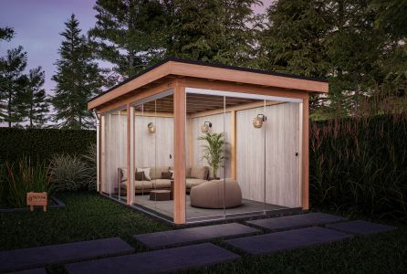 Pastoor buitenleven Ter Aar 595x295cm BxD