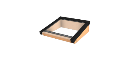 Douglas Lichtstraat lessenaarsdak 860x750MM (BxD)