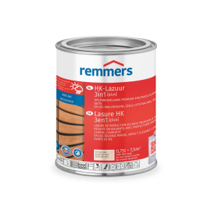 Remmers HK-Lazuur 3in1 plus Wit 0,75L