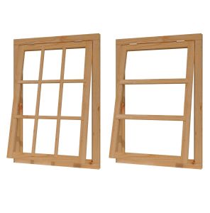 Douglas uitzetraam enkel 768x1168mm onbehandeld