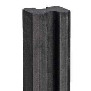 Sleufpaal Reest gecoat driesprong KD 115x115x2800mm