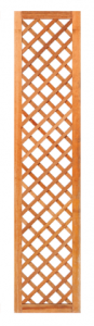 Trellis diagonaal met lijst Hardhout 40cm
