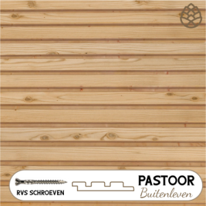 Plankenset enkel triple Douglas HZ 25x145mm 400x224cm