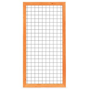 Gaaselement met kader red class wood H180xB90cm